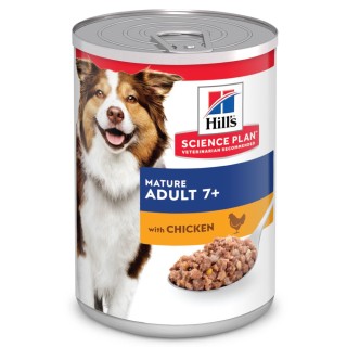 9 + 3 gratis! 12 x 370 g Hill's Science Plan - Mature Adult 7+ mit Huhn