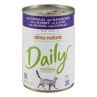 5 + 1 gratis! 6 x 400 g Almo Nature Daily Menu  - Kaninchen