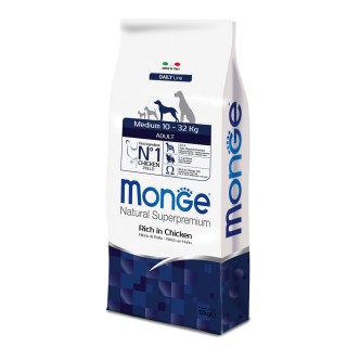 Monge Super Premium Adult Dog Medium - 12 kg