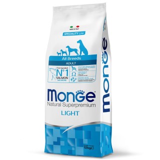 Monge Natural Superpremium All Breeds Light Lachs & Reis - 12 kg