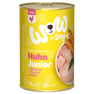 WOW Junior 6 x 400 g - Huhn