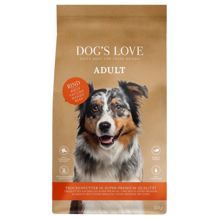 Dog´s Love Adult Rind - 12 kg