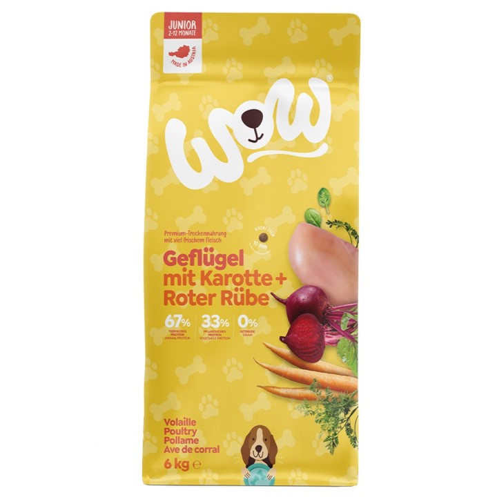 WOW Junior Geflügel - 6 kg