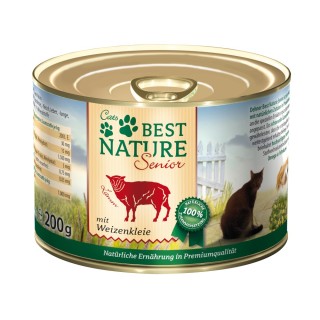 Best Nature Cat Senior 6 x 200 g - Lamm