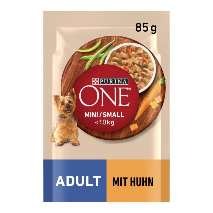 Purina ONE Mini Adult Huhn - 26 x 85 g