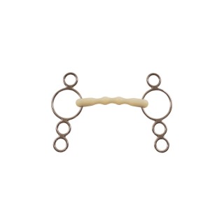 Maultier mit 4 Ringen für Pferde Happy Mouth HM Mullen