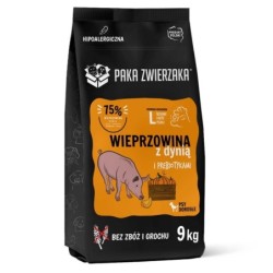 PAKA ZWIERZAKA Seventh Heaven Trockenfutter mit Schweinefleisch und Kürbis L 9 kg