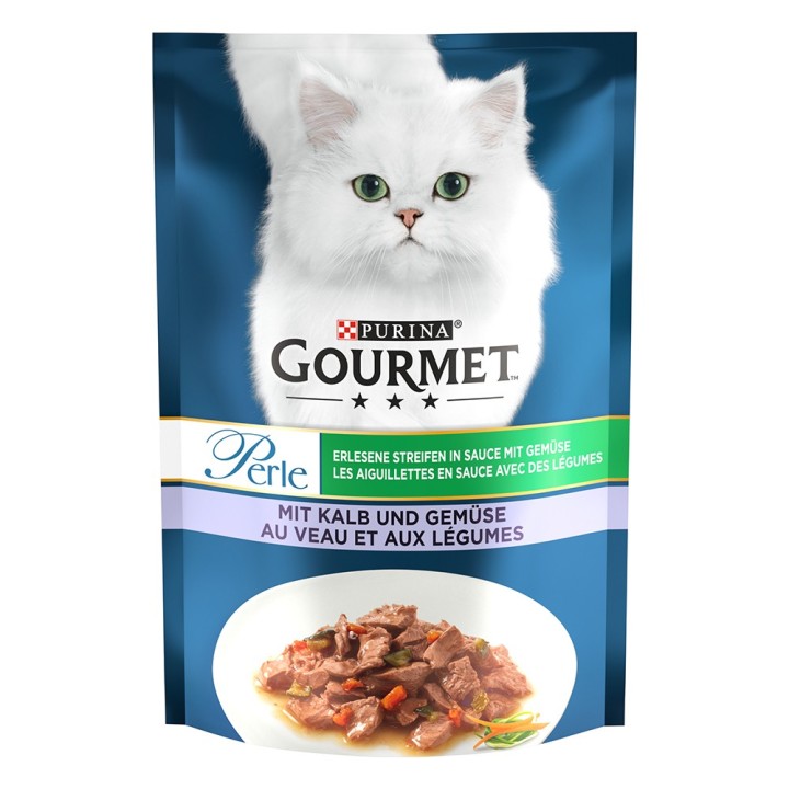 2 x Gourmet Perle zum Sonderpreis! - Kalb & Gemüse 52 x 85 g