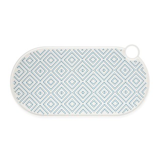 TIAKI Silikon Napfunterlage Grüne Raute - L 50 x B 25 cm