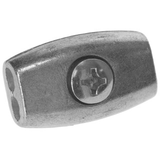 Zaunzubehör Kordelverbinder bis 6,5mm verzinkt Ako (x5)