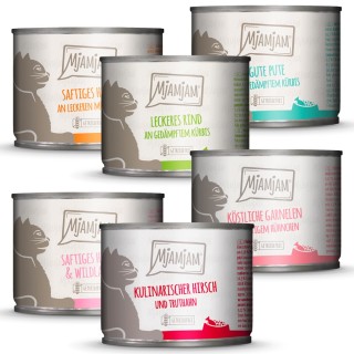 Probierpaket MjAMjAM 6 x 200 g - Mixpaket (6 Sorten)