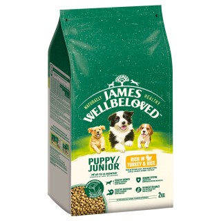 James Wellbeloved Junior Dog Hypoallergenic Truthahn & Reis - 2 kg