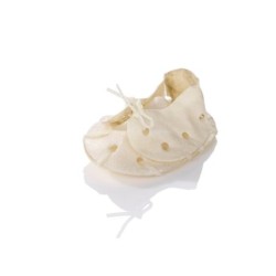 MACED Weißer Hundekau-Schuh 12,5 cm