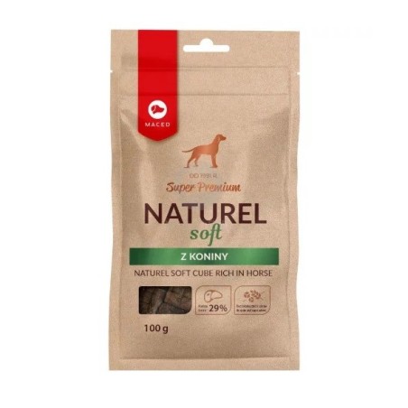 MACED Super Premium Naturel Soft Hundeleckerli mit Pferdefleisch 100g