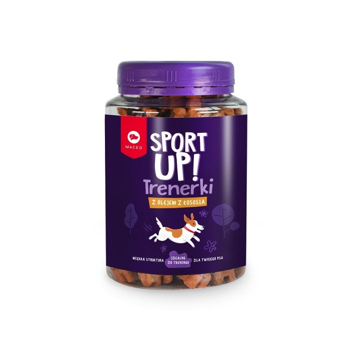 MACED SPORT UP Trainer mit Lachsöl für Hunde 300g