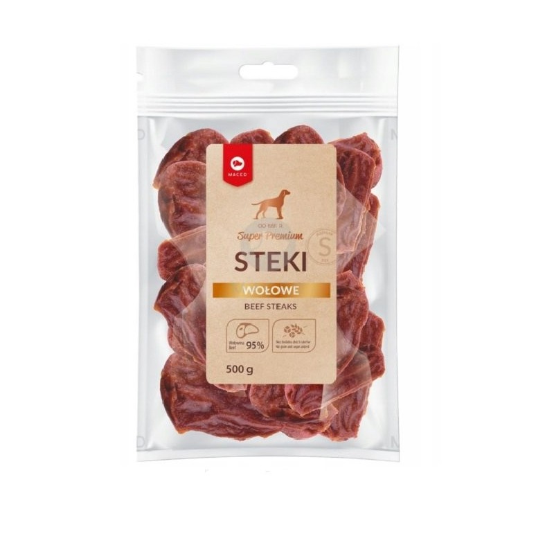 MACED Rindersteaks 95% Fleisch 500g