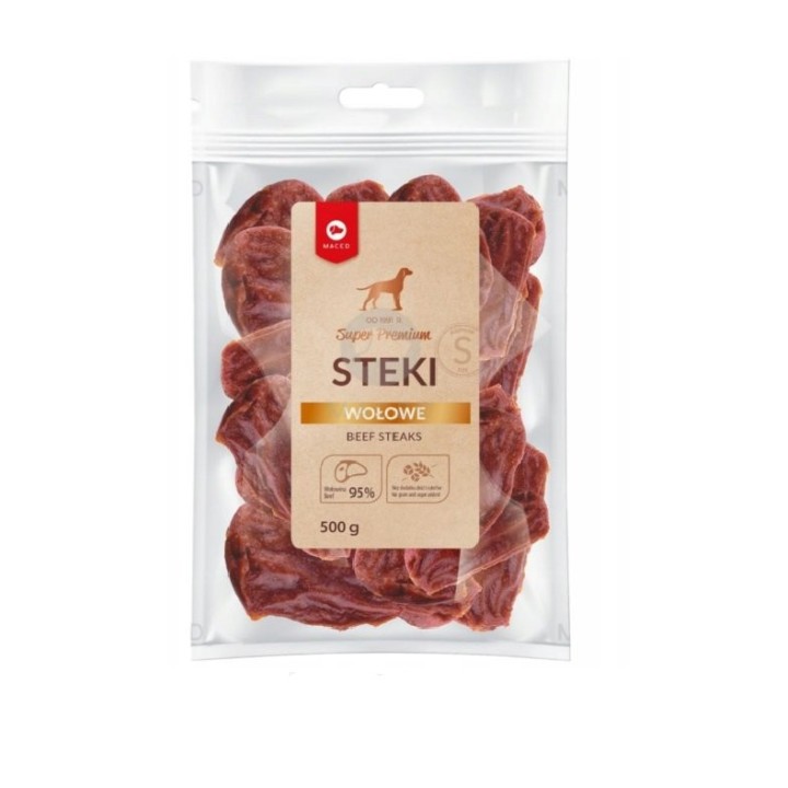 MACED Rindersteaks 95% Fleisch 500g