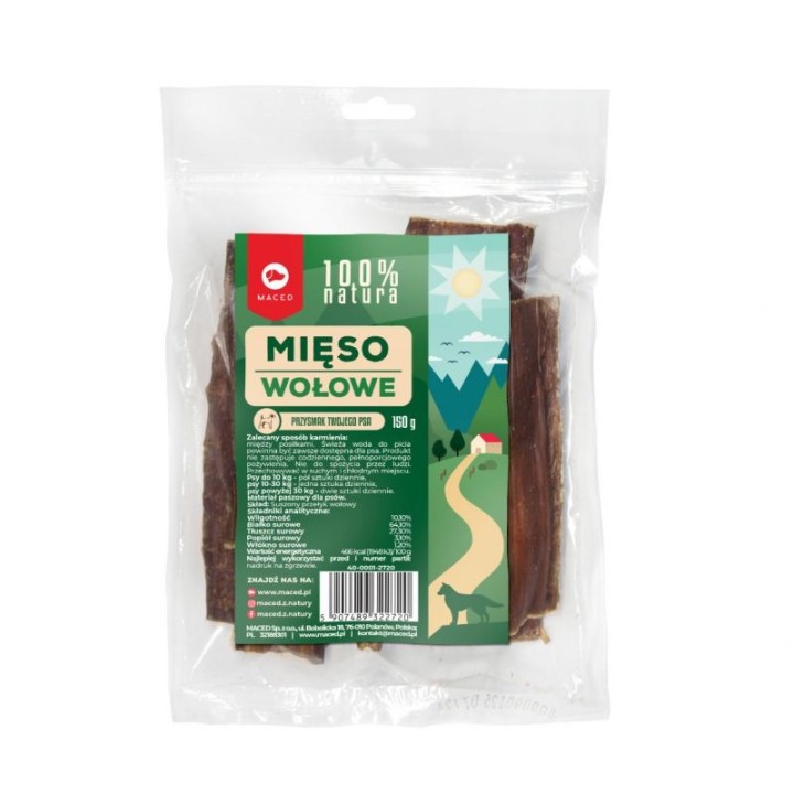 MACED Natural Rindfleisch 150 g