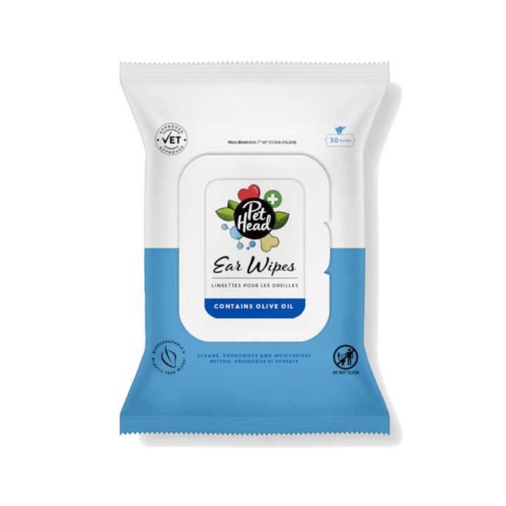 Pet Head Ohrreinigungstücher - 30 Stück