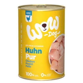 WOW Pur 6 x 400 g - Huhn