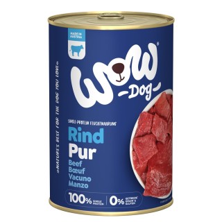 WOW Pur 6 x 400 g - Rind