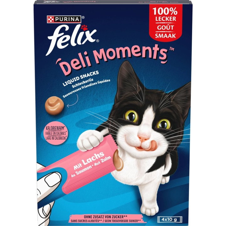 Felix Deli Moments Salmon 4x10g - 40 g