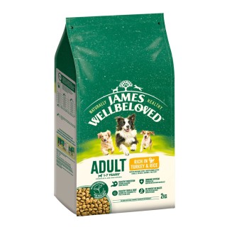 James Wellbeloved Adult Dog Hypoallergenic Truthahn & Reis - 2 kg