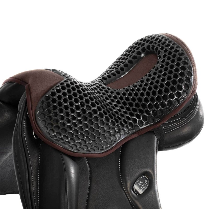 Dressursattelbezug für Pferde Acavallo Gel Out Ortho-Coccyx