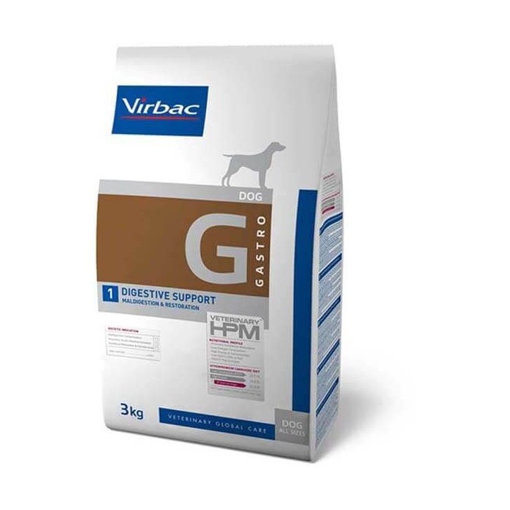 Nahrungsergänzungsmittel für Hunde Virbac A. Vet HPM Digestive Support