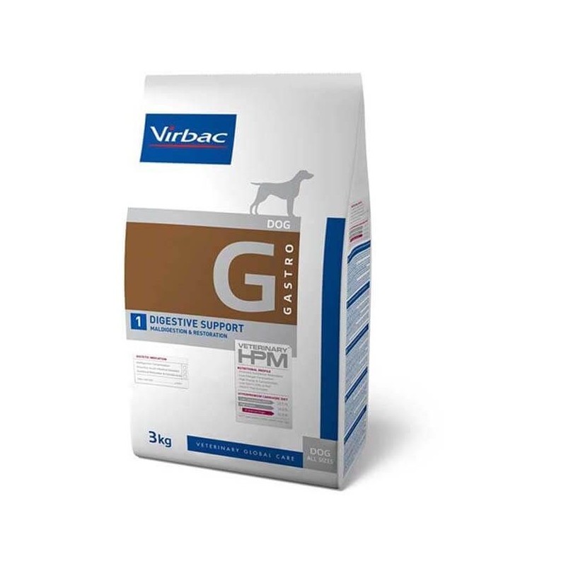 Nahrungsergänzungsmittel für Hunde Virbac A. Vet HPM Digestive Support