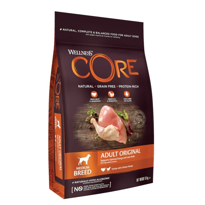 Wellness Core Dog Original Truthahn & Huhn - 10 kg