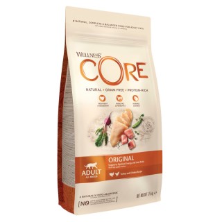 Wellness Core Cat Adult Original Truthahn & Huhn - 1,75 kg