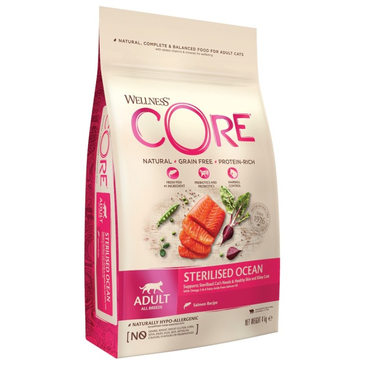 Wellness Core Cat Sterilized Ocean - 4 kg