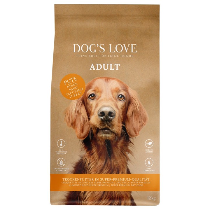 Dog´s Love Adult Pute - 12 kg