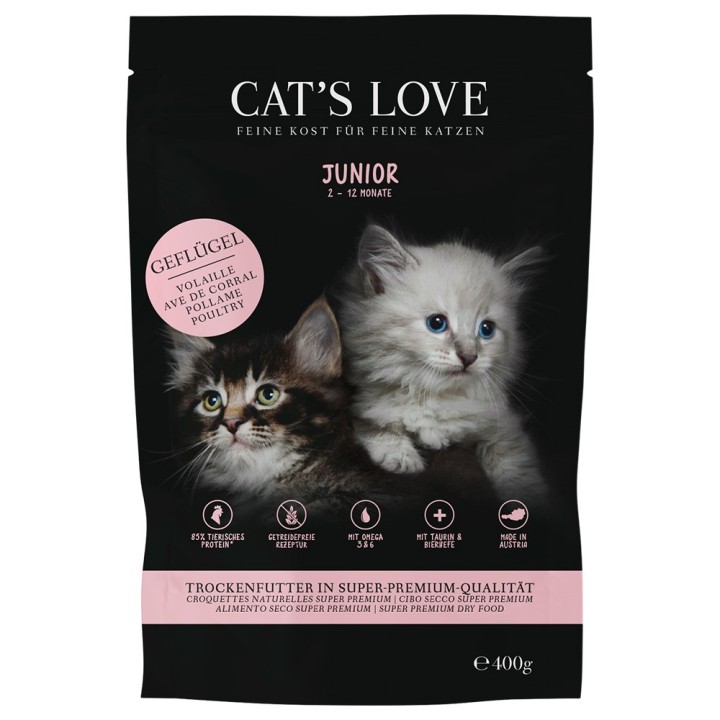 Cat´s Love Junior Geflügel - 400 g