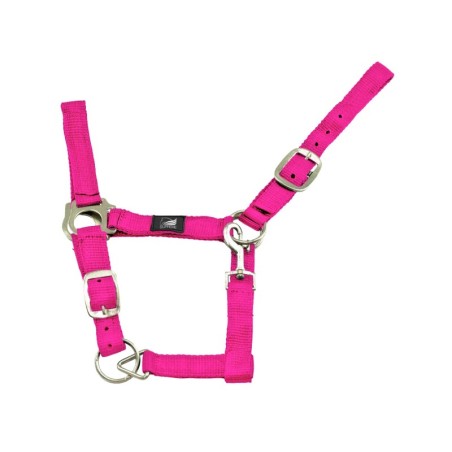 Doppelt verstellbares Nylonpferdehalfter Supreme
