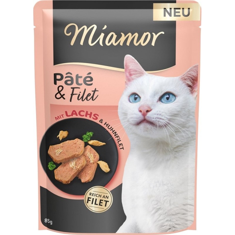 MIAMOR Pate and Filet with Salmon 85 g