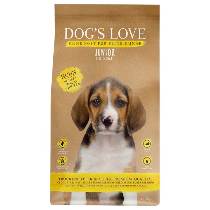 Dog´s Love Junior Huhn - 12 kg