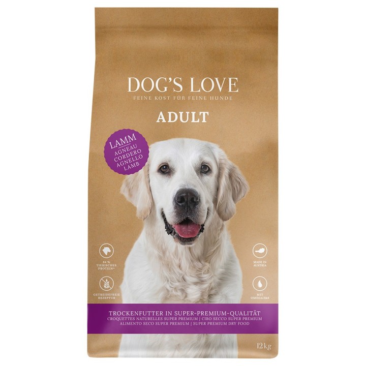 Dog´s Love Adult Lamm - 12 kg