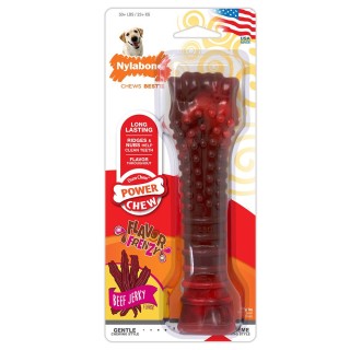 Nylabone Dura Chew Beef Jerky - Large: ca. L 20 x B 5,5 x H 3 cm