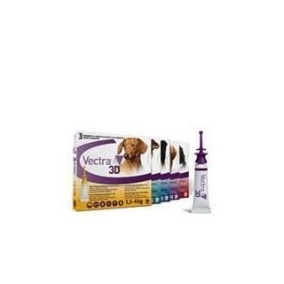 Hunde Pflege für über 40 Kg gegen Flöhe Ceva Vectra 3d (x12)