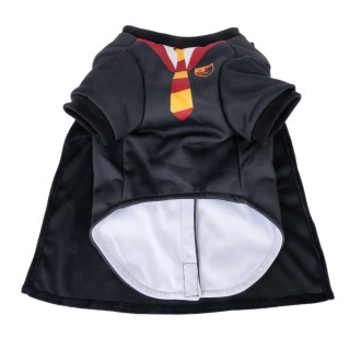 Harry Potter Hundekostüm - Größe S/M: 35 cm Rückenlänge