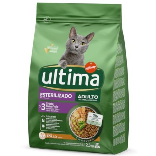 Ultima Cat Sterilized Adult Huhn - 2,5 kg