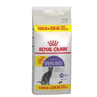 2 kg gratis! 12 kg Royal Canin im Bonusbag - Sterilised 37