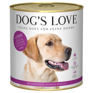 Dog´s Love Adult 6 x 800 g - Lamm