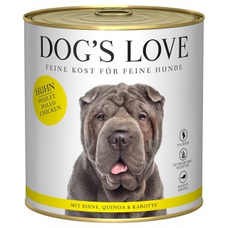 Dog´s Love Adult 6 x 800 g - Huhn