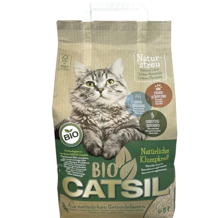 Bio-Catsil Katzenstreu - 8 l (ca. 4 kg)