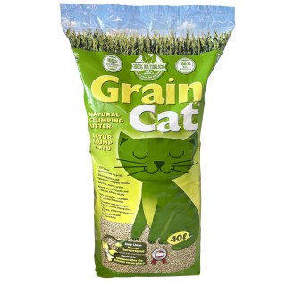 GrainCat Katzenstreu - 40 l (11,55 kg)