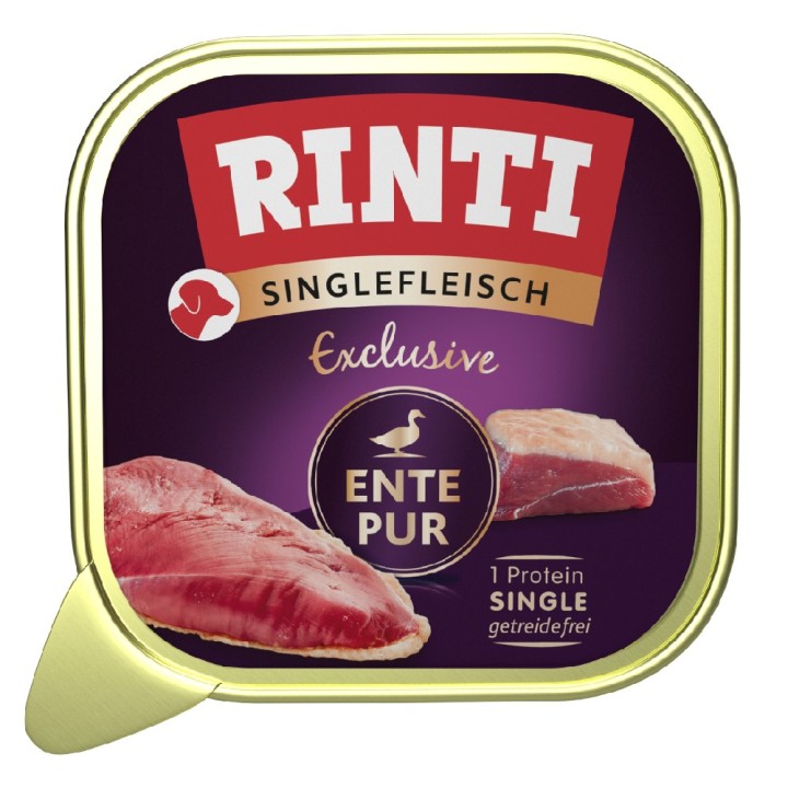 RINTI Singlefleisch Exclusive 10 x 150 g - Ente