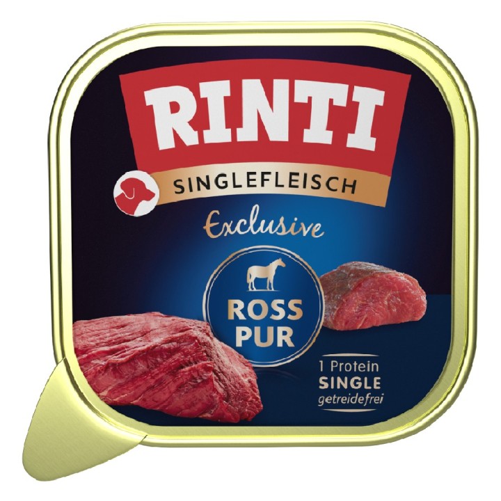 RINTI Singlefleisch Exclusive 10 x 150 g - Ross